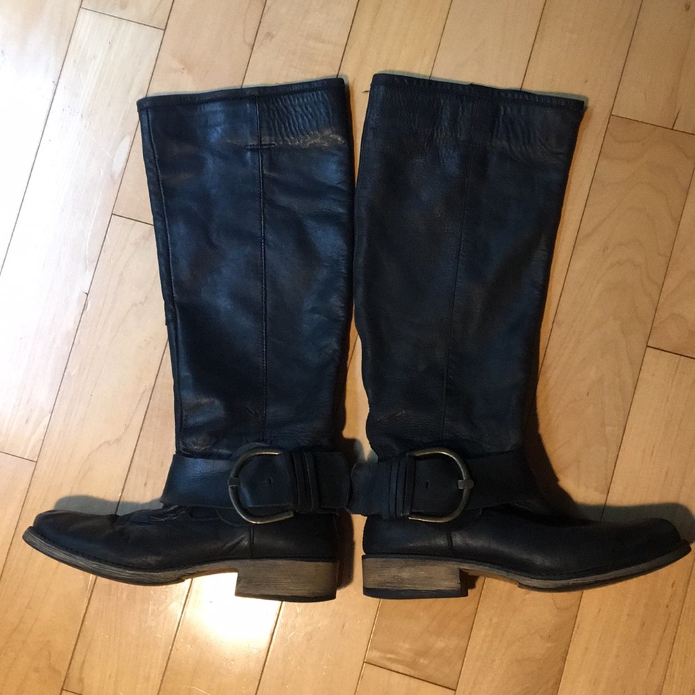 Tall boots.